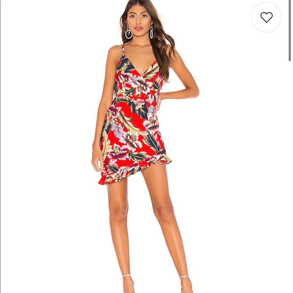 NBD NAVEN x Tropical Mini Summer Dress NWT
